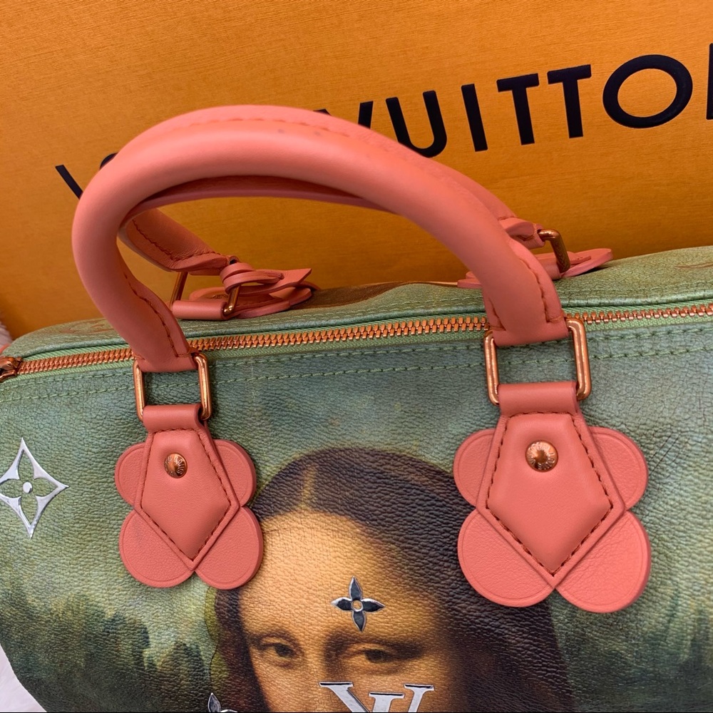❌SOLD❌Louis Vuitton Da Vinci Mona Lisa Speedy Bag - Picture 8 of 16